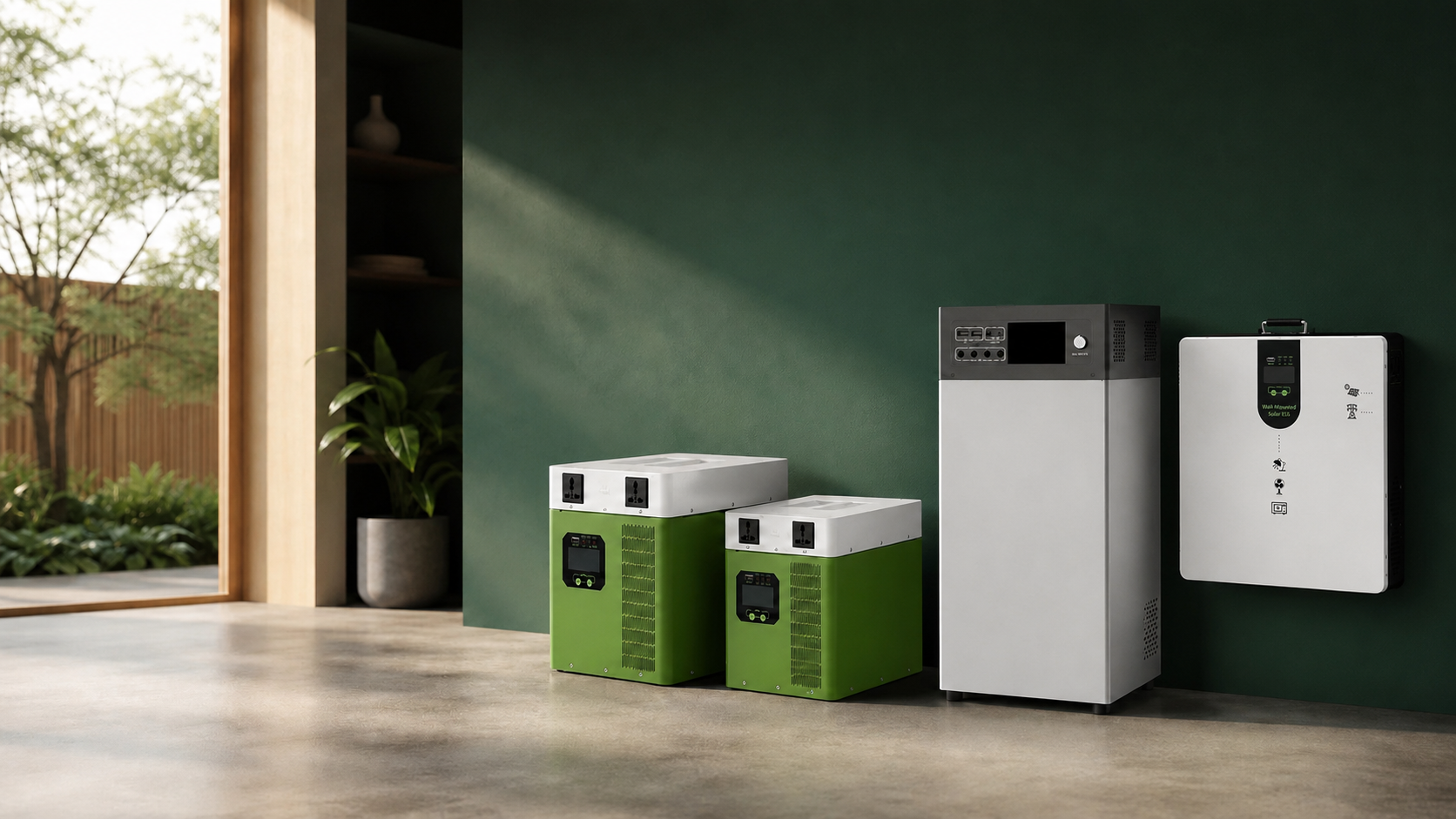 YDPOWER Mini ESS product family in a modern home-energy setting