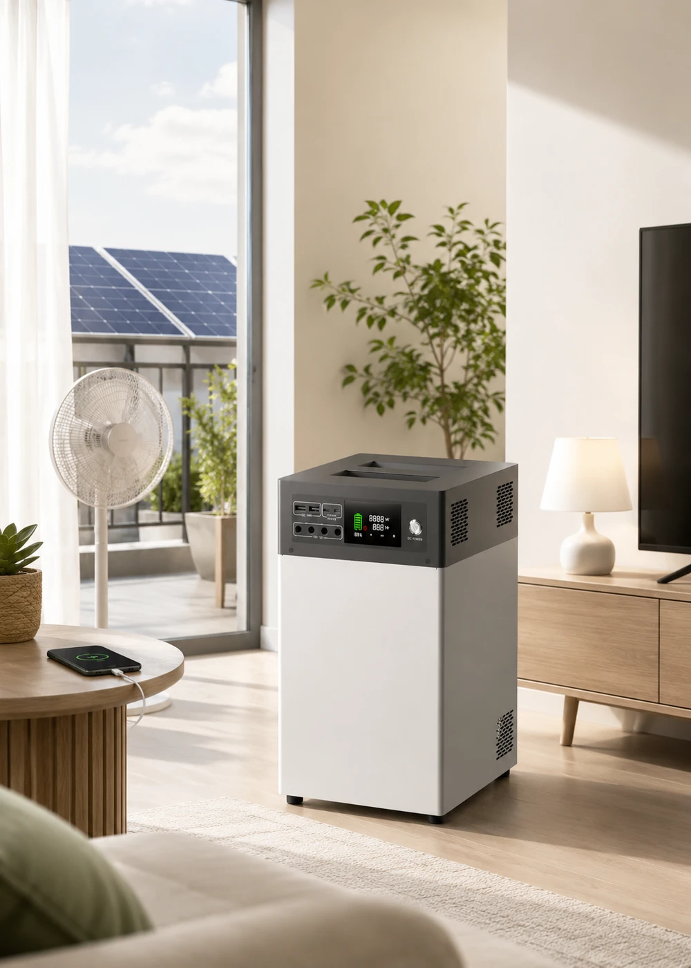 Solar household storage with YDPOWER Mini ESS